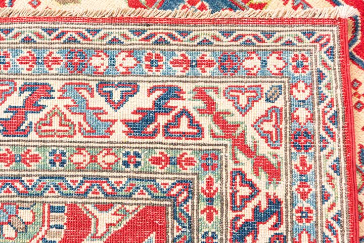 5' 2 x 6' 10 Hand Knotted Kazak Rug