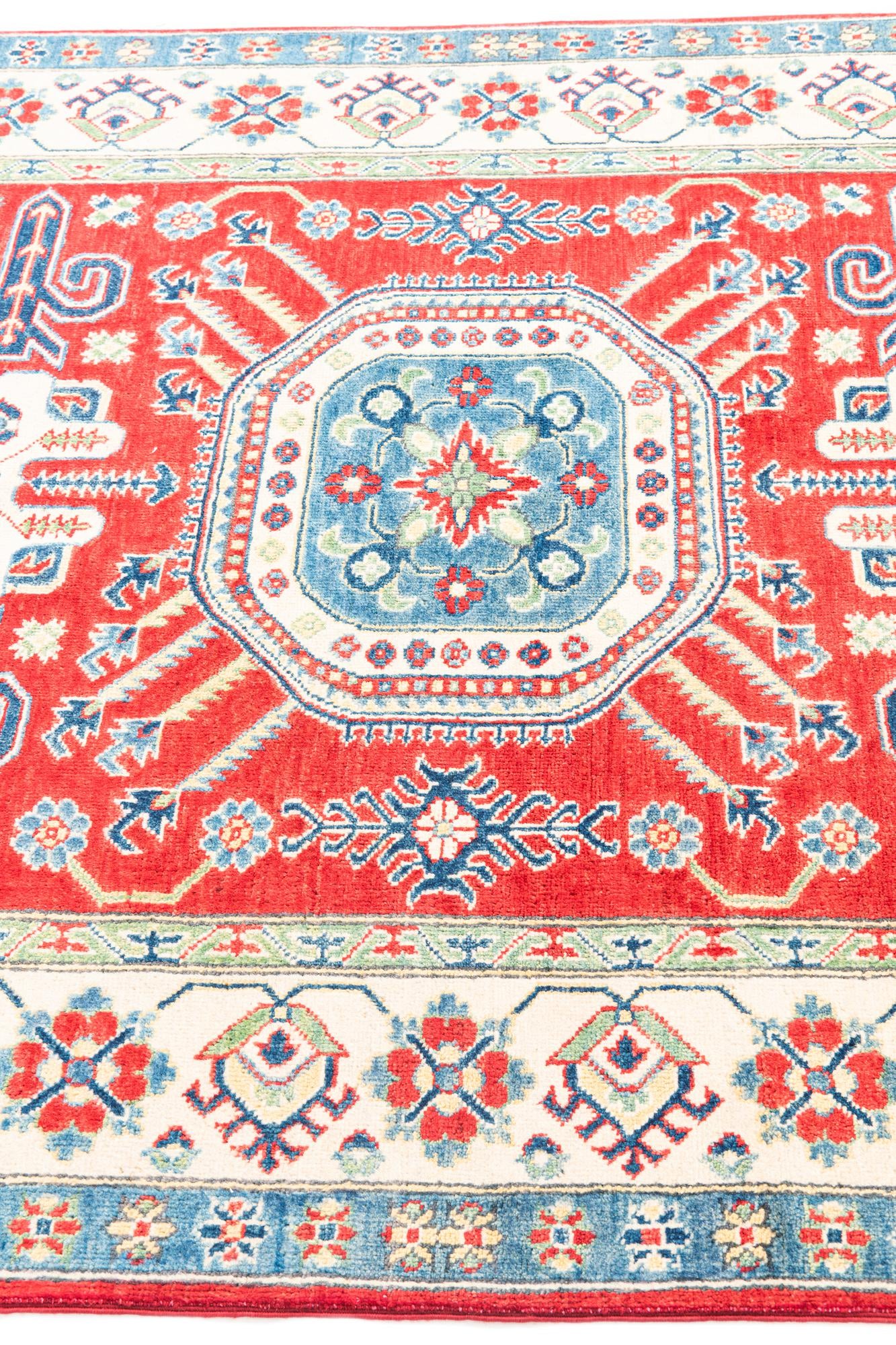 5' x 6' 9 Hand Knotted Kazak Rug
