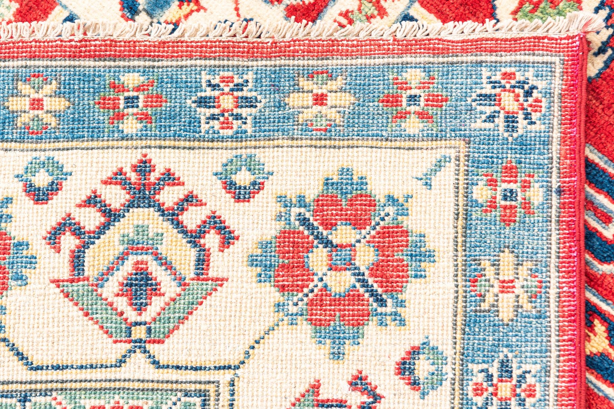 5' x 6' 9 Hand Knotted Kazak Rug