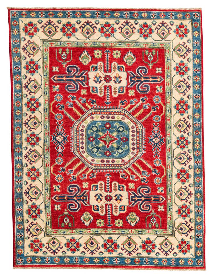Detail image of 5' x 6' 9 Hand Knotted Kazak Rug