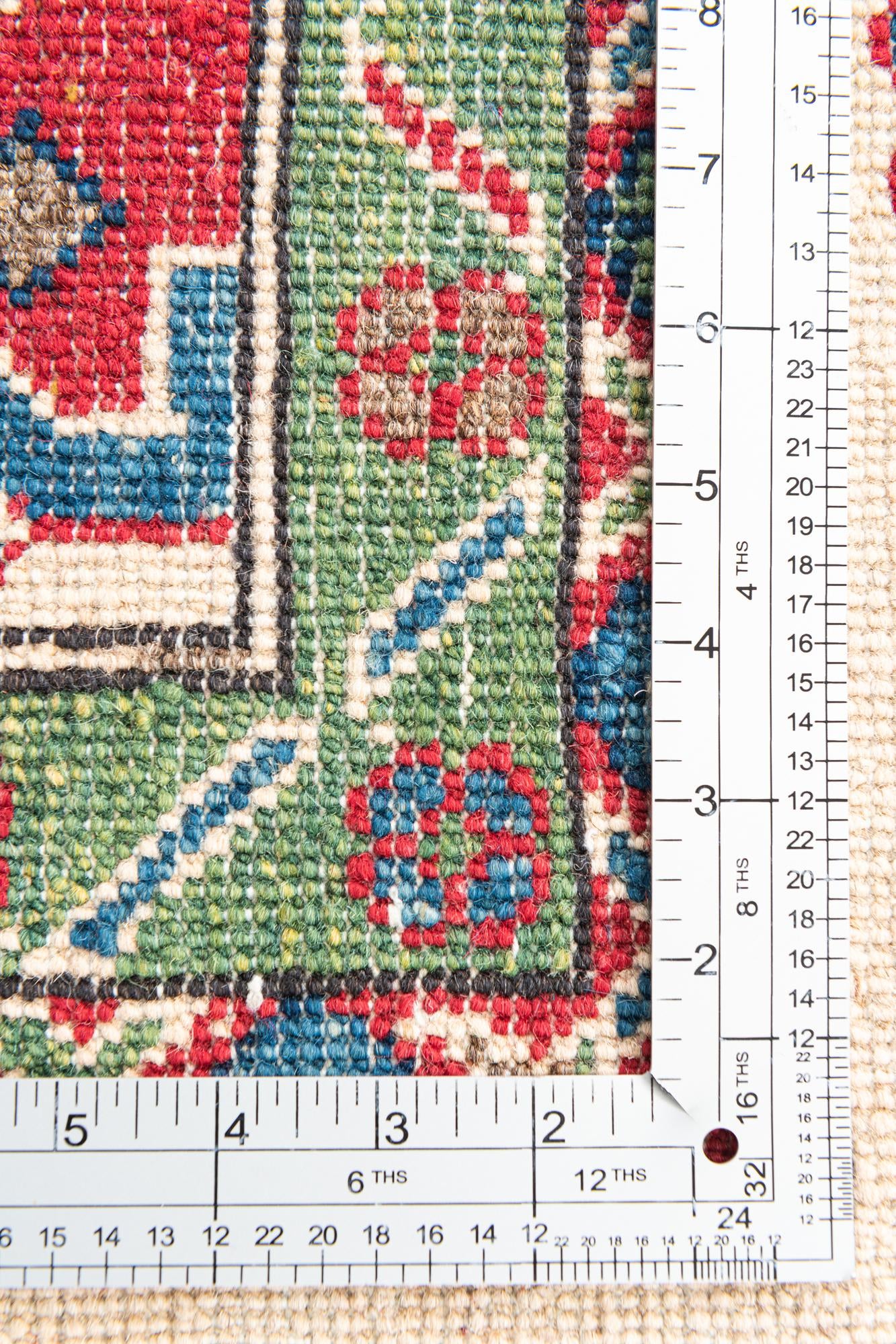 6' 1 x 9' Hand Knotted Kazak Rug