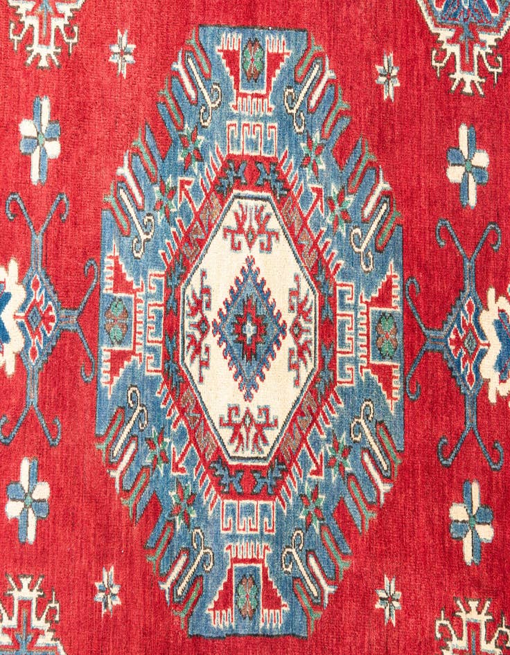 Detail image of 6' 8 x 9' 8  Hand Knotted Kazak Rug