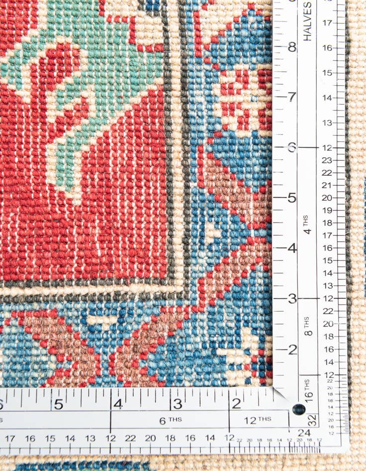 Detail image of 6' 8 x 9' 8  Hand Knotted Kazak Rug