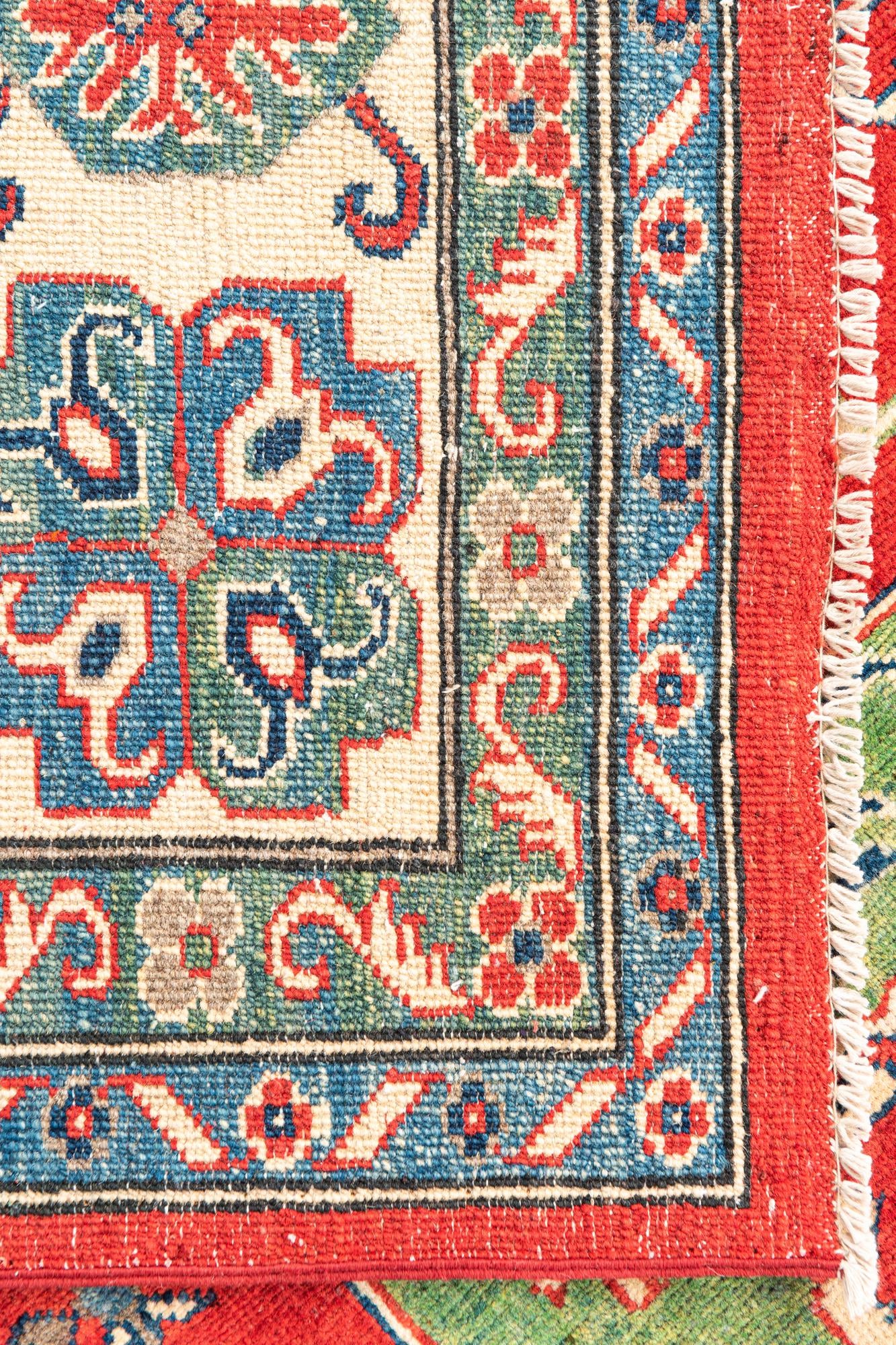 6' 8 x 9' 8 Hand Knotted Kazak Rug