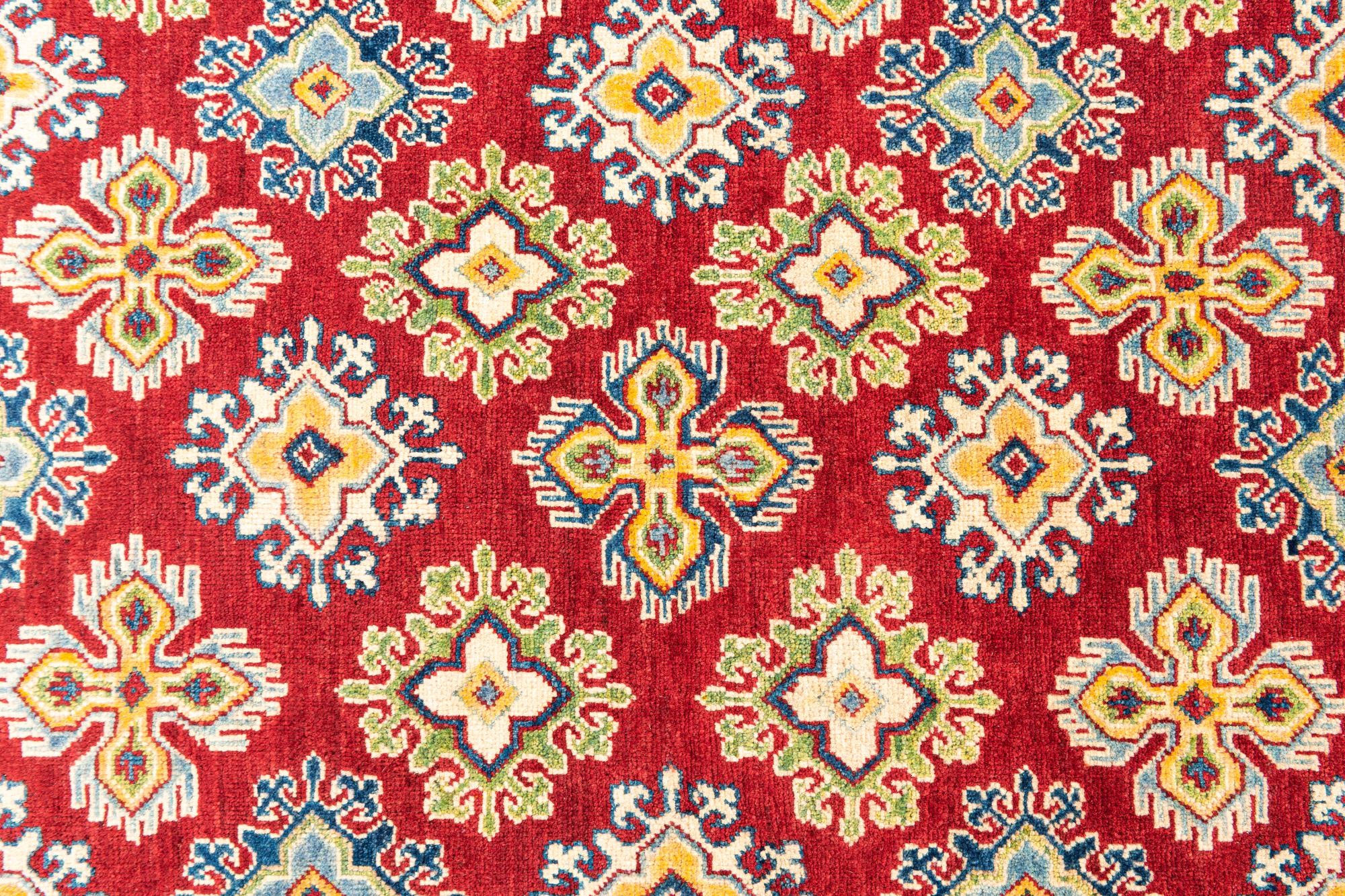 5' 10 x 9' 2 Hand Knotted Kazak Rug
