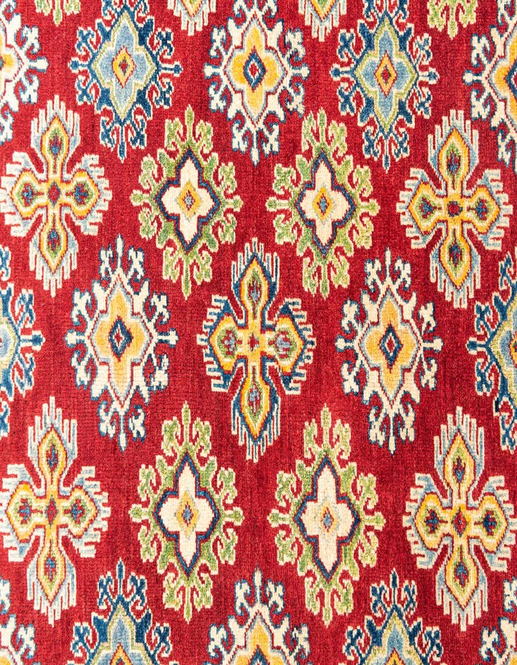 Detail image of 5' 10 x 9' 2  Hand Knotted Kazak Rug