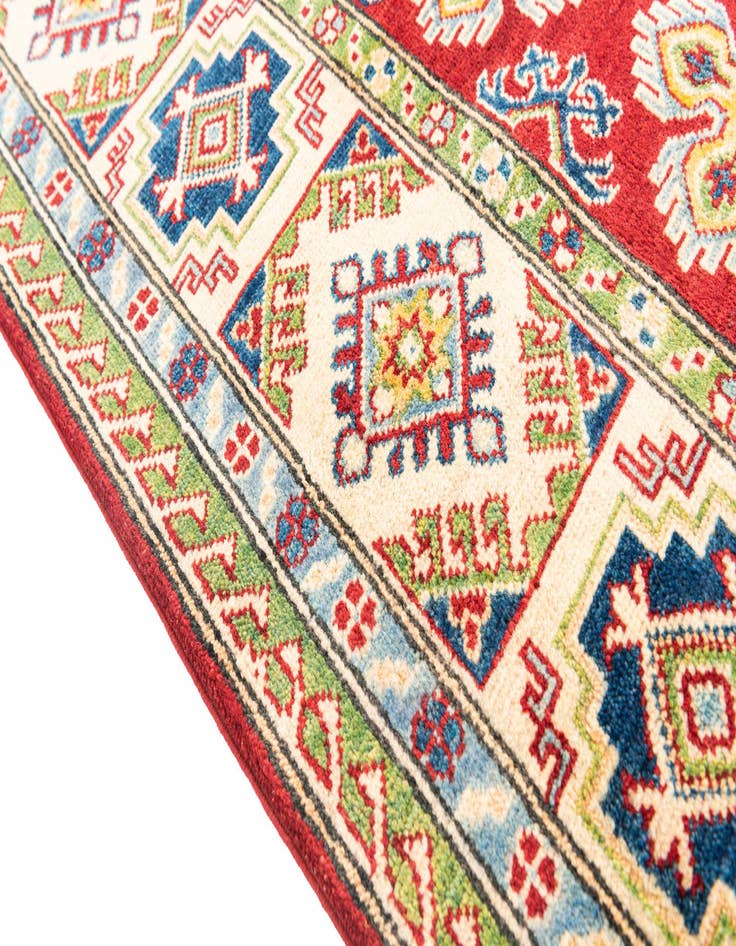 Detail image of 5' 10 x 9' 2  Hand Knotted Kazak Rug