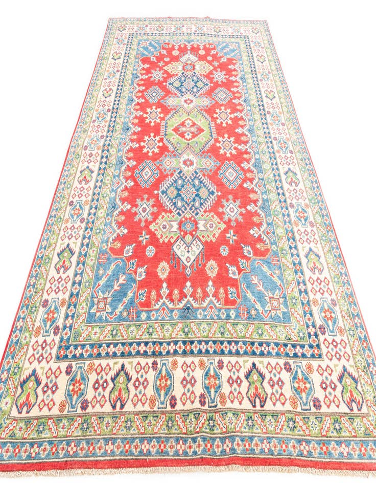 Detail image of 6' 9 x 10' 8 Hand Knotted Kazak Rug