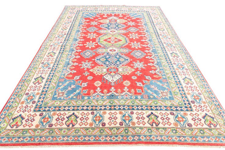 Detail image of 205cm x 325cm Hand Knotted Kazak Rug