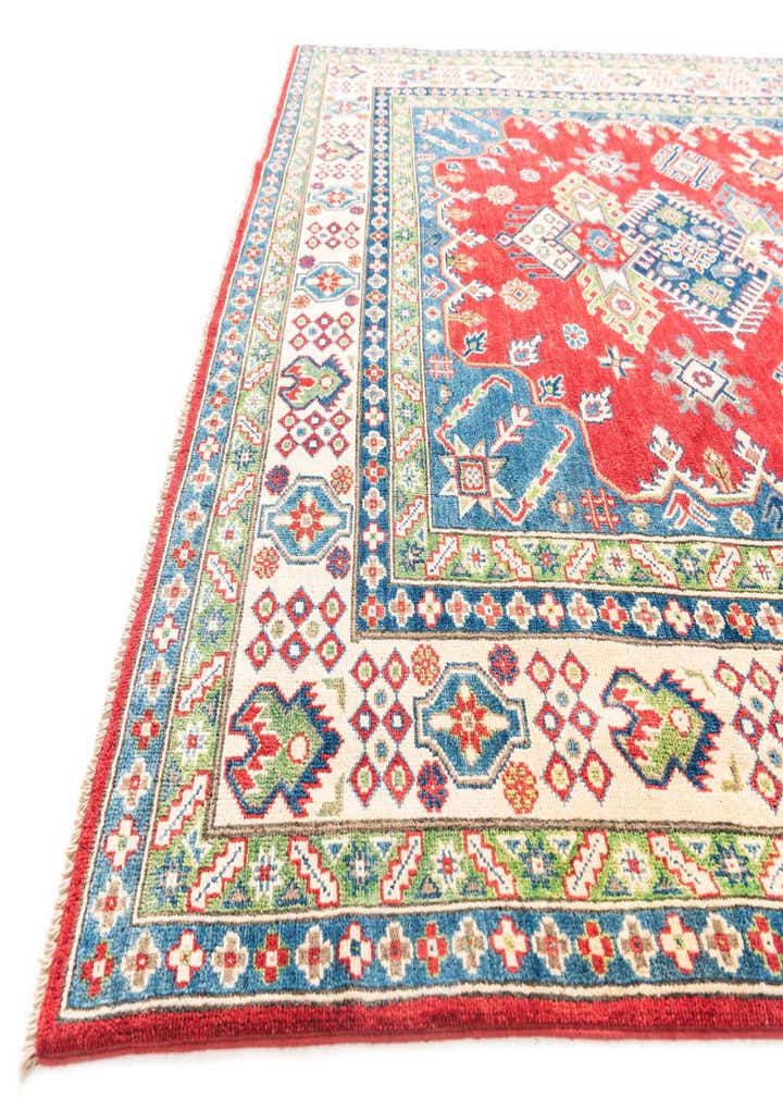 6' 9 x 10' 8 Hand Knotted Kazak Rug