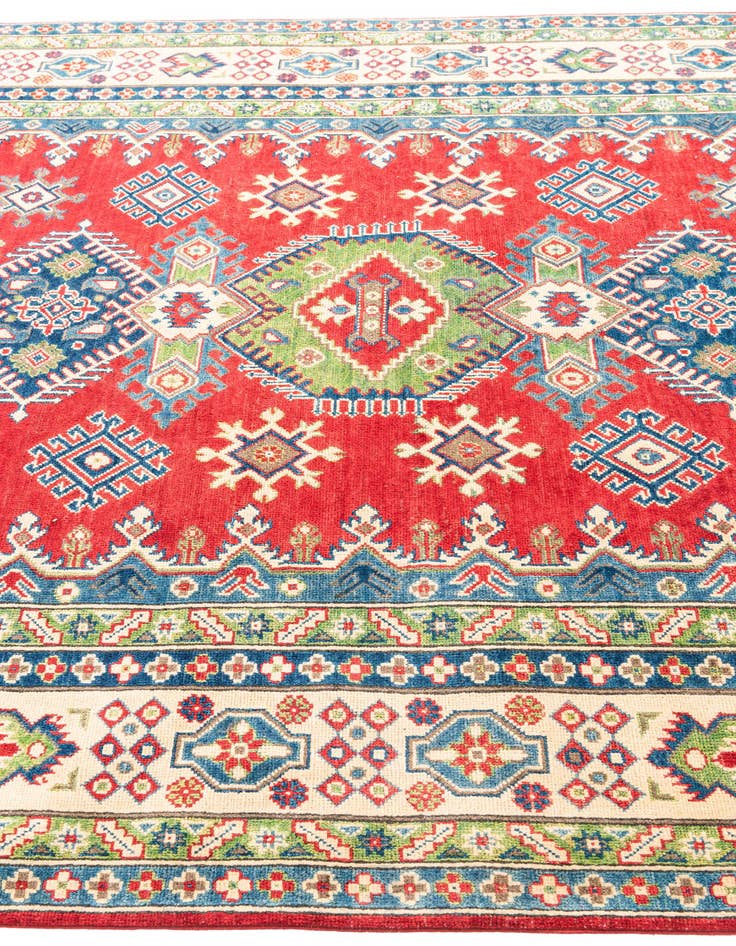 Detail image of 6' 9 x 10' 8 Hand Knotted Kazak Rug