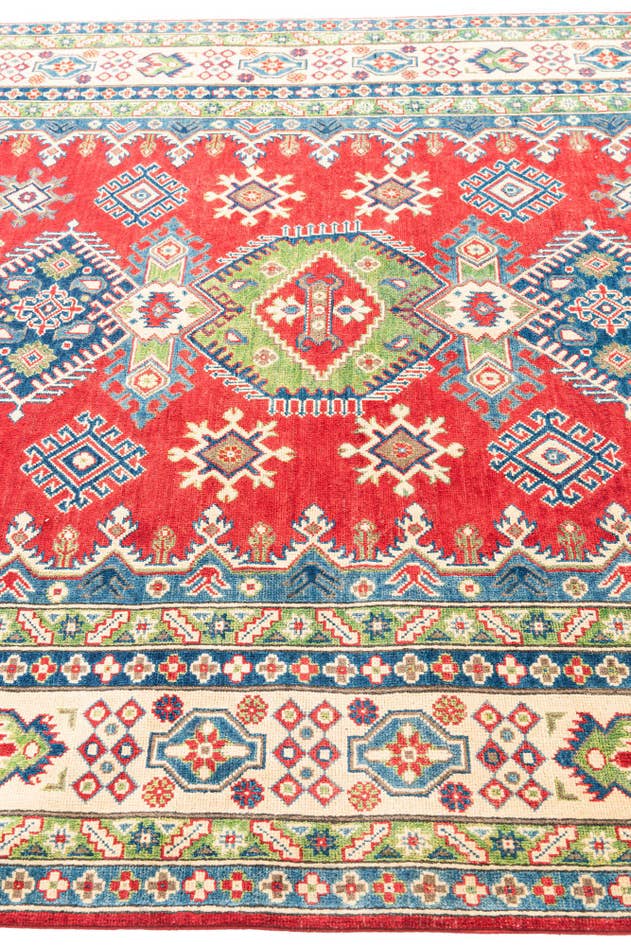 Detail image of 205cm x 325cm Hand Knotted Kazak Rug