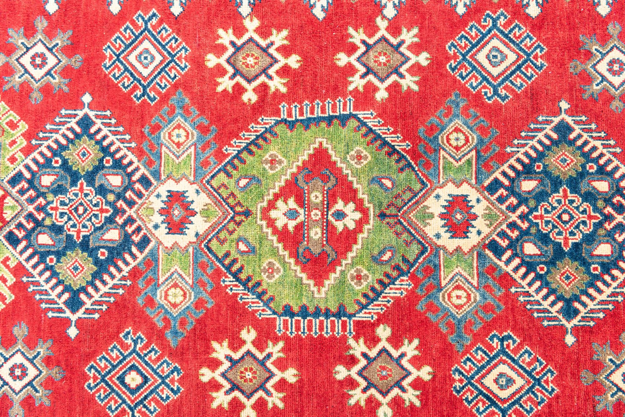205cm x 325cm Hand Knotted Kazak Rug