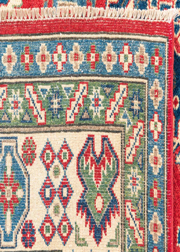 6' 9 x 10' 8 Hand Knotted Kazak Rug