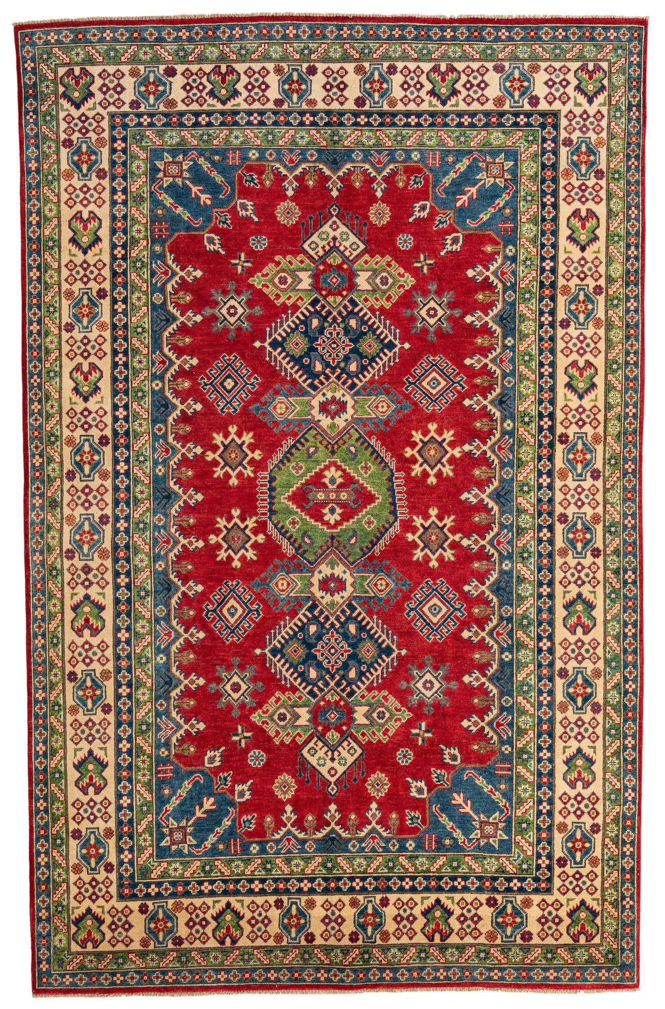 205cm x 325cm Hand Knotted Kazak Rug
