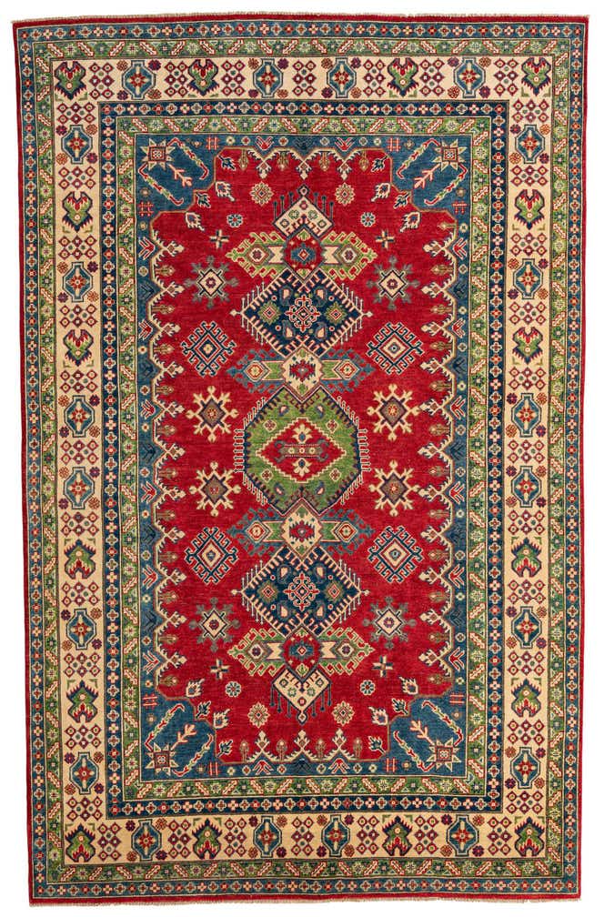 205cm x 325cm Hand Knotted Kazak Rug