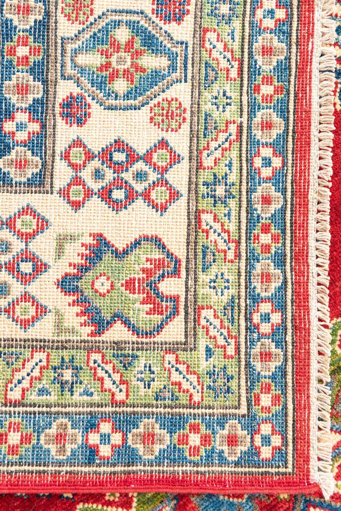 6' 10 x 9' 10 Hand Knotted Kazak Rug