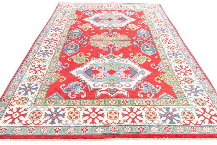 205cm x 295cm Hand Knotted Kazak Rug