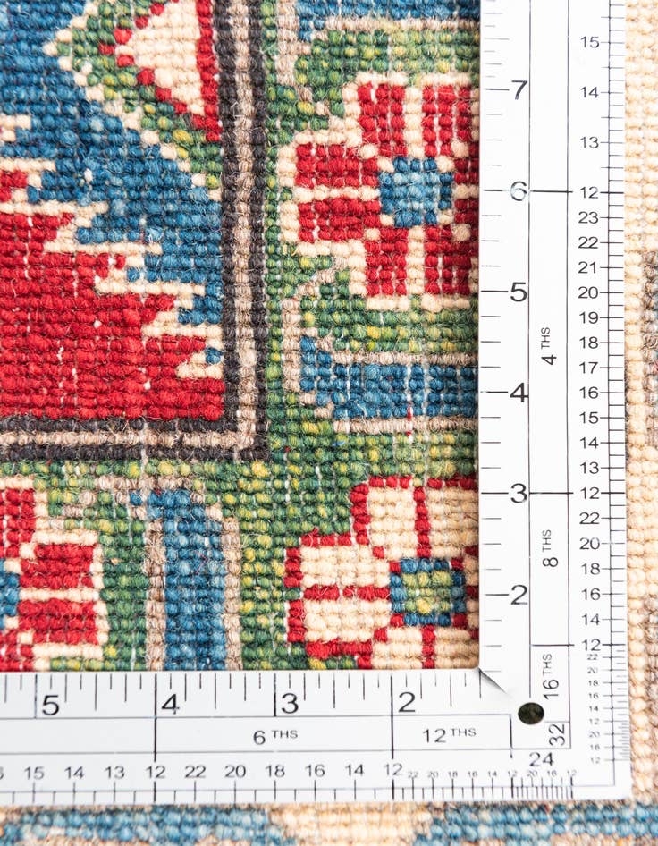 Detail image of 6' 8 x 9' 8  Hand Knotted Kazak Rug