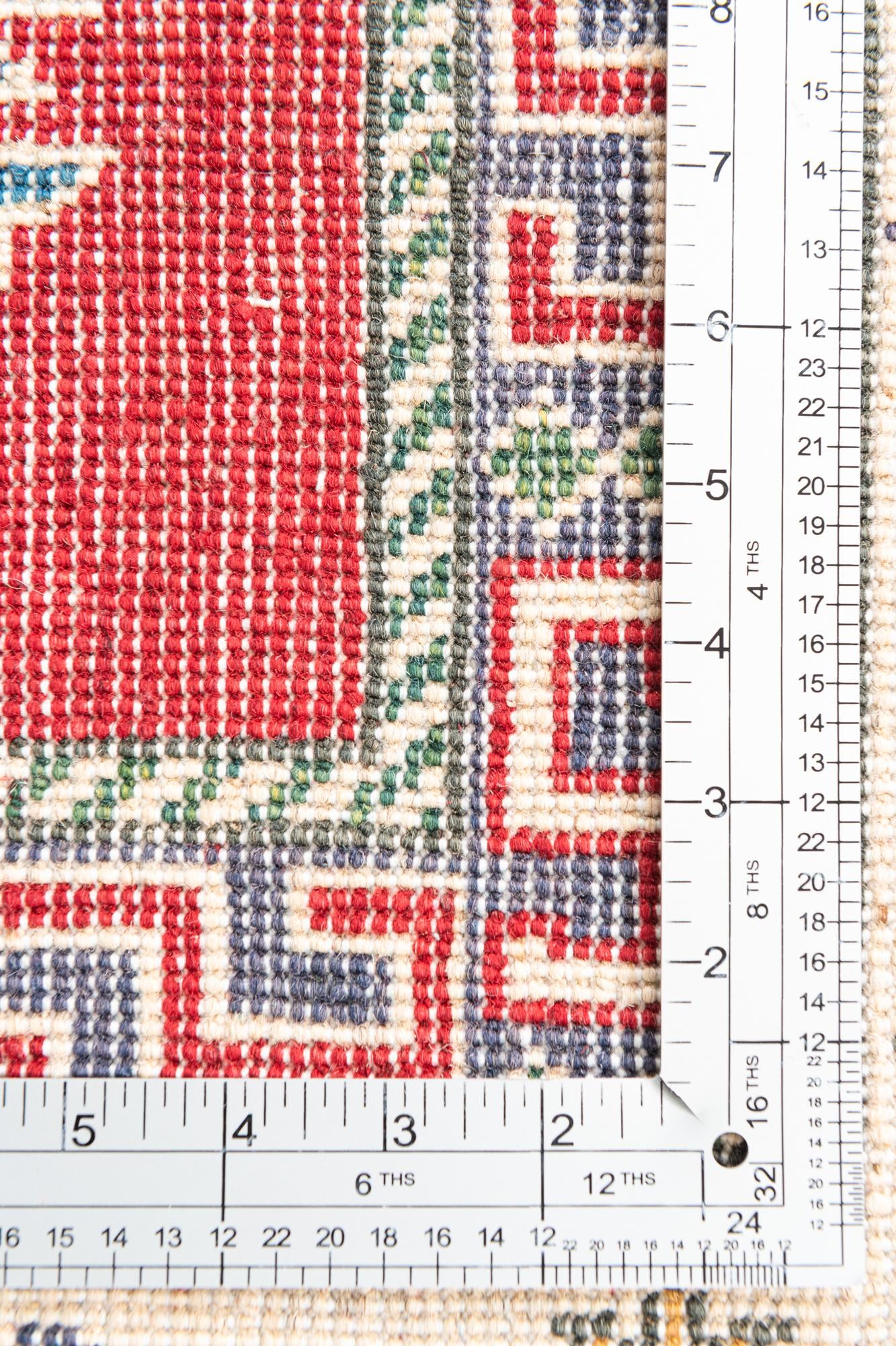 200cm x 295cm anudado a mano Kazak Alfombra