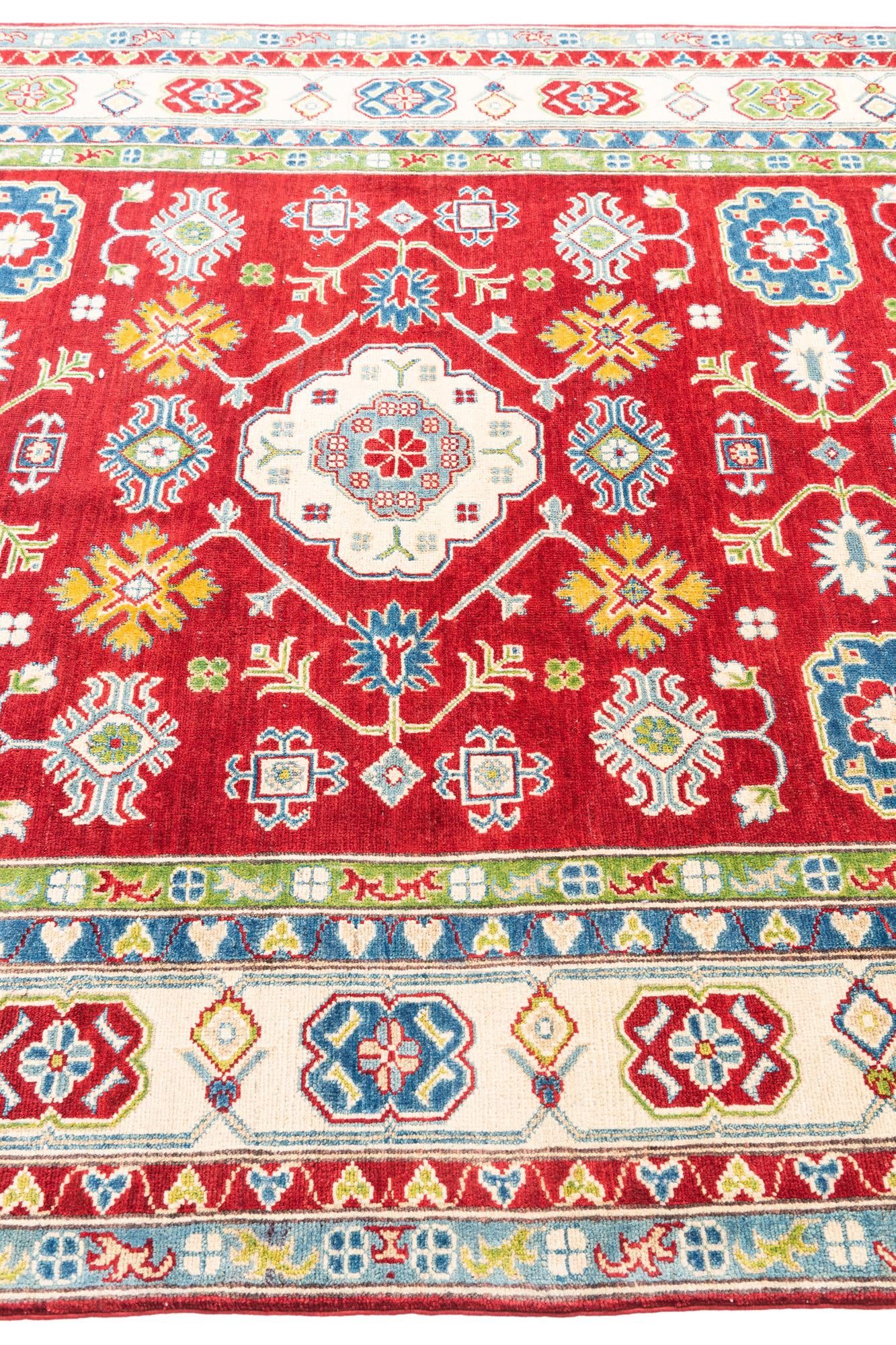 6' 3 x 10' Hand Knotted Kazak Rug