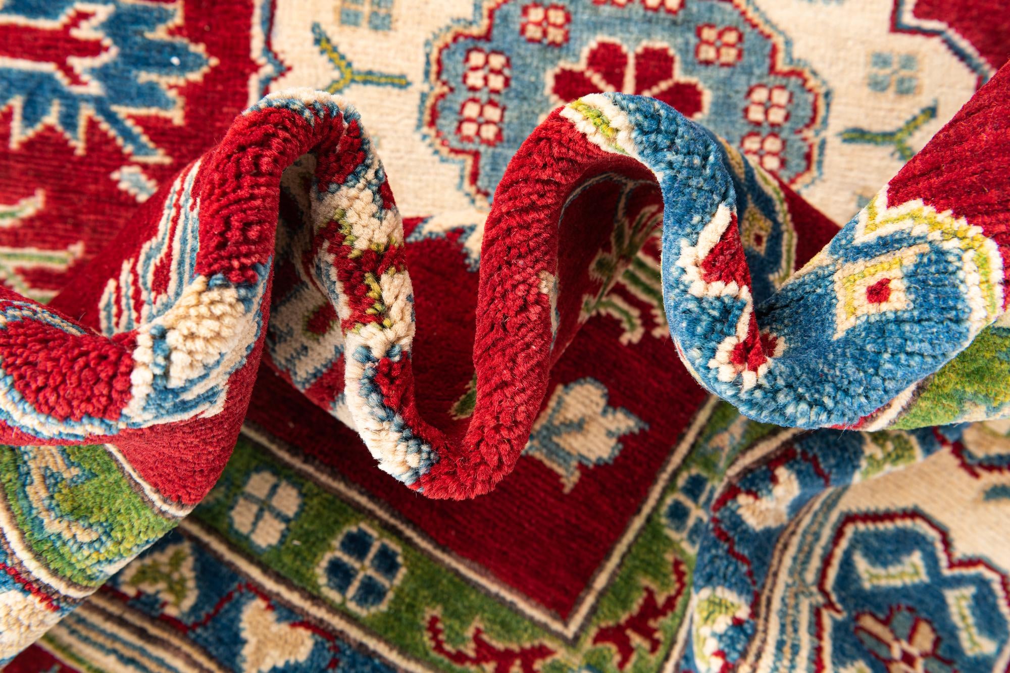 6' 3 x 10' Hand Knotted Kazak Rug
