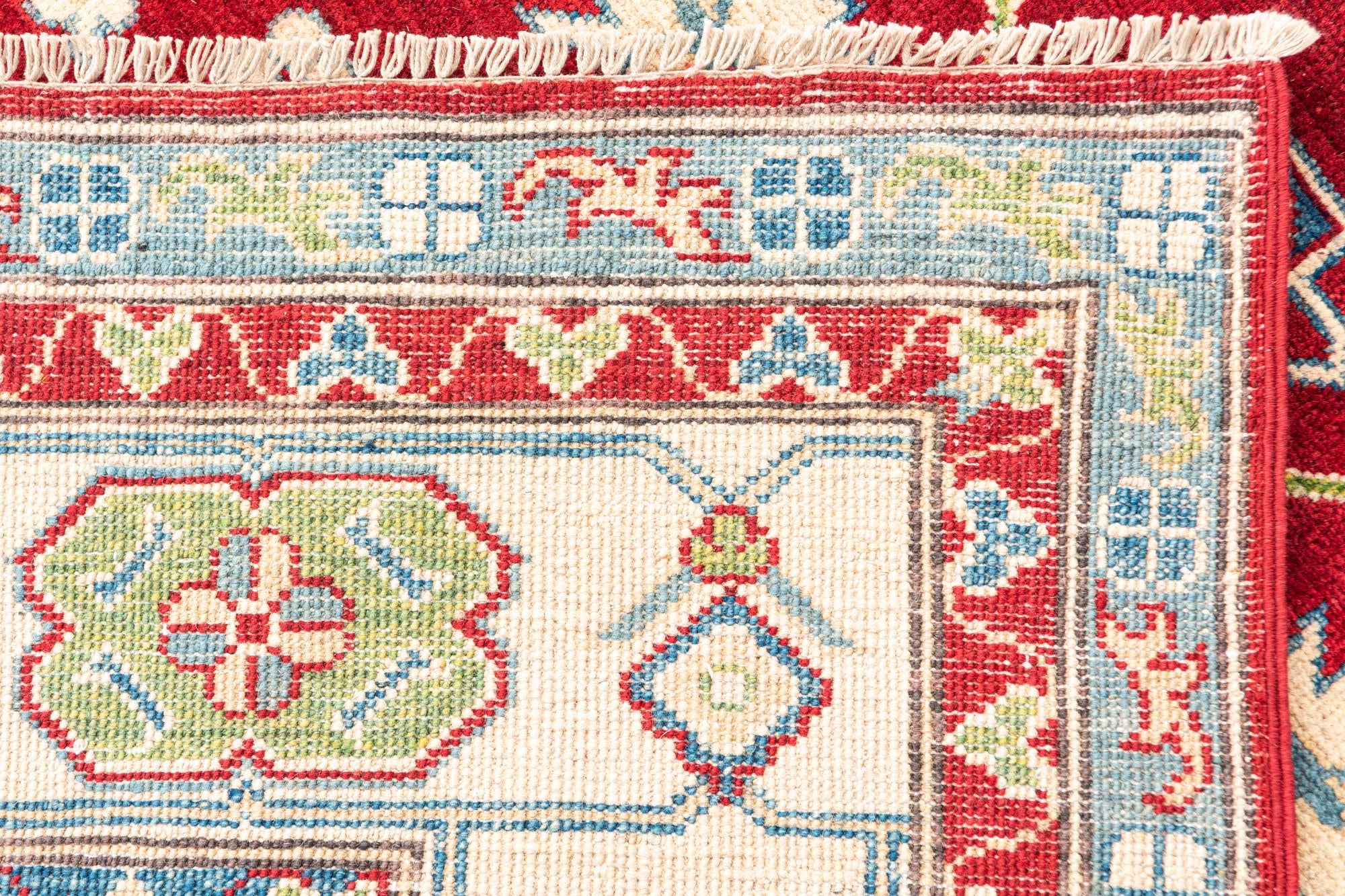 6' 3 x 10' Hand Knotted Kazak Rug