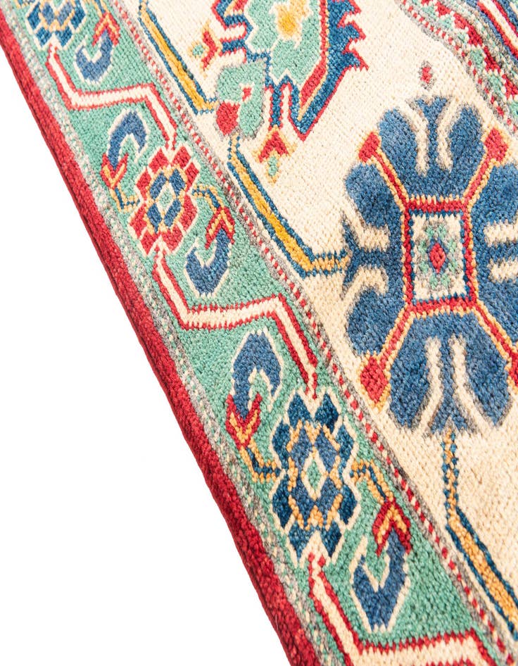 Detail image of 6' 6 x 9' 9  Hand Knotted Kazak Rug