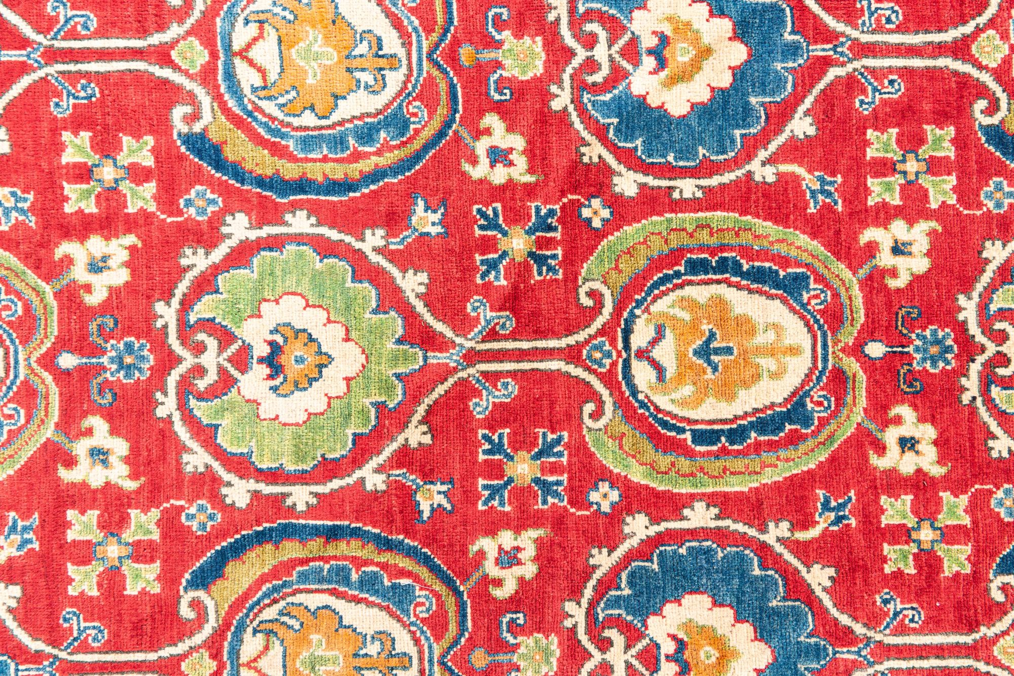 6' 8 x 10' 4 Hand Knotted Kazak Rug