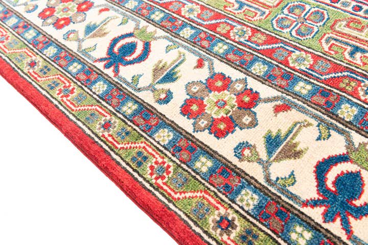 6' 9 x 9' 6 Hand Knotted Kazak Rug