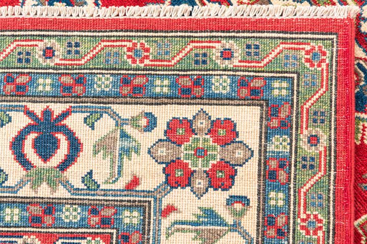 6' 9 x 9' 6 Hand Knotted Kazak Rug