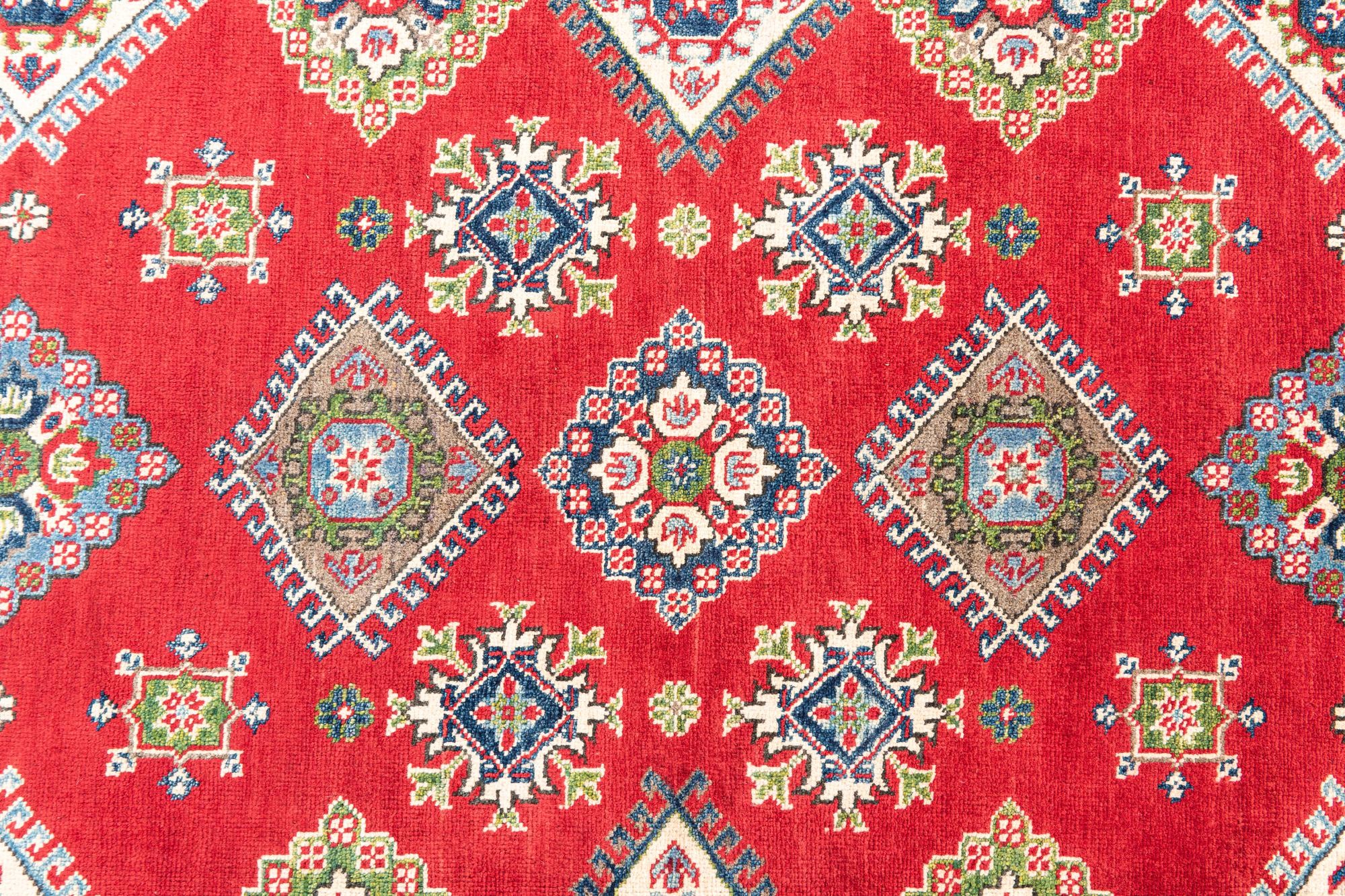 6' 6 x 9' 8 Hand Knotted Kazak Rug