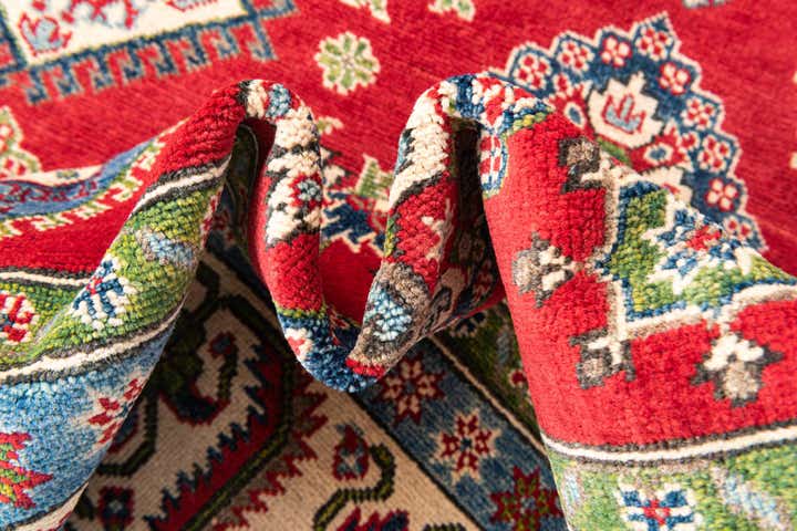 6' 6 x 9' 8 Hand Knotted Kazak Rug