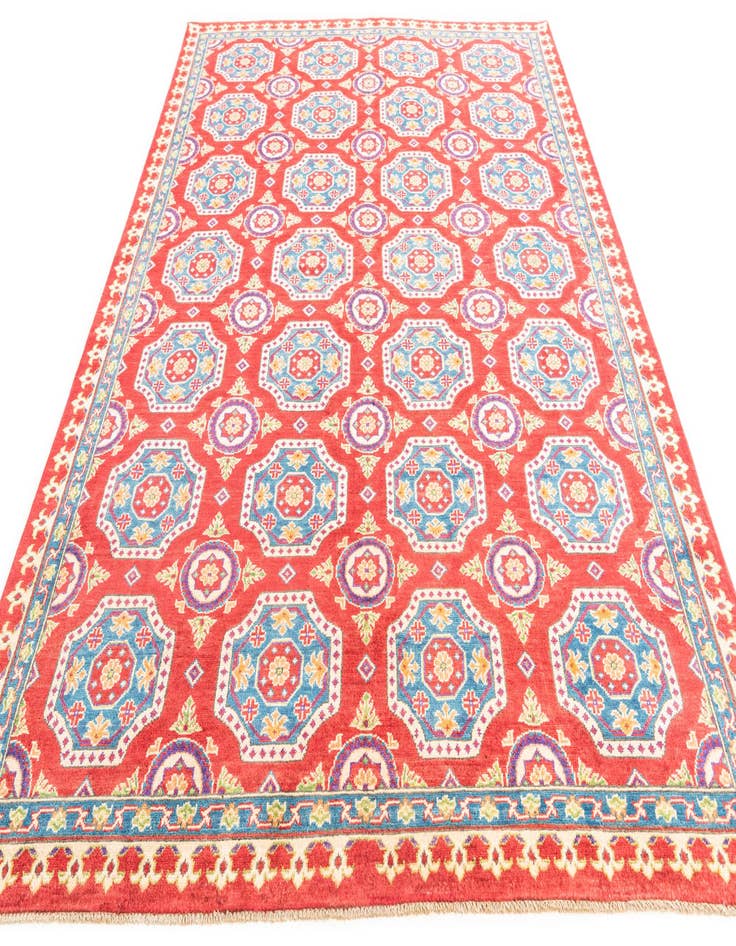 Detail image of 6' 8 x 9' 9  Hand Knotted Kazak Rug