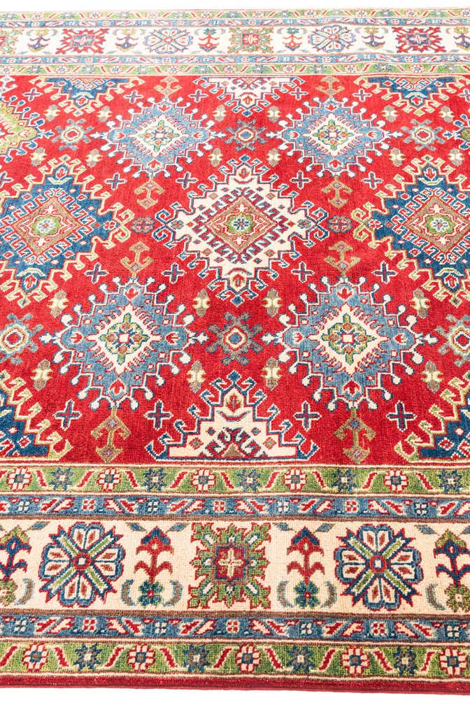 6' 8 x 10' Hand Knotted Kazak Rug