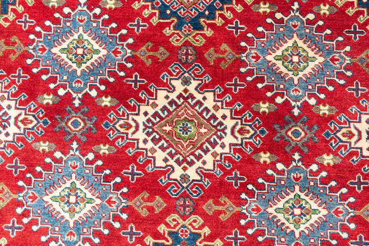 6' 8 x 10' Hand Knotted Kazak Rug