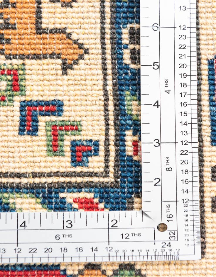 Detail image of 5' 10 x 9' 5  Hand Knotted Kazak Rug