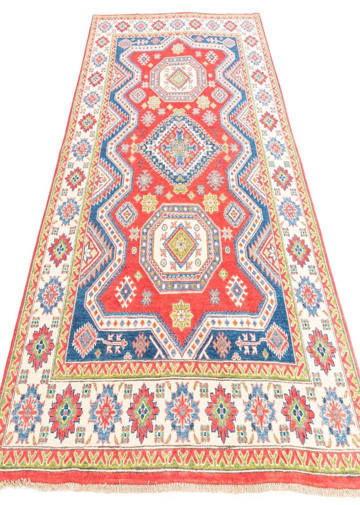 6' x 9' Hand Knotted Kazak Rug