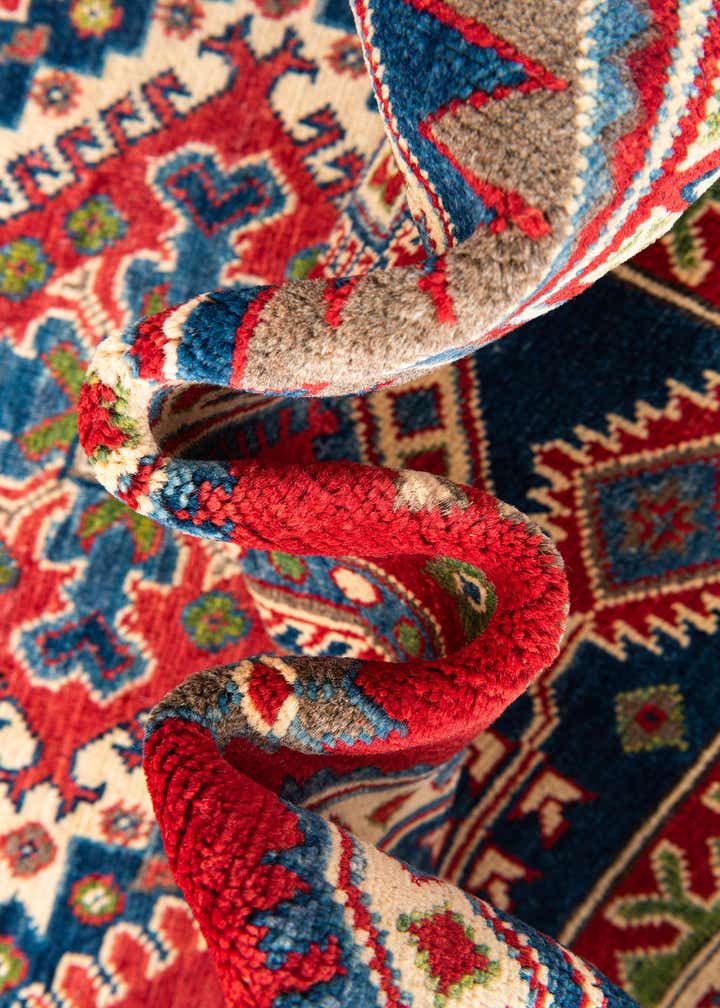 6' x 9' Hand Knotted Kazak Rug