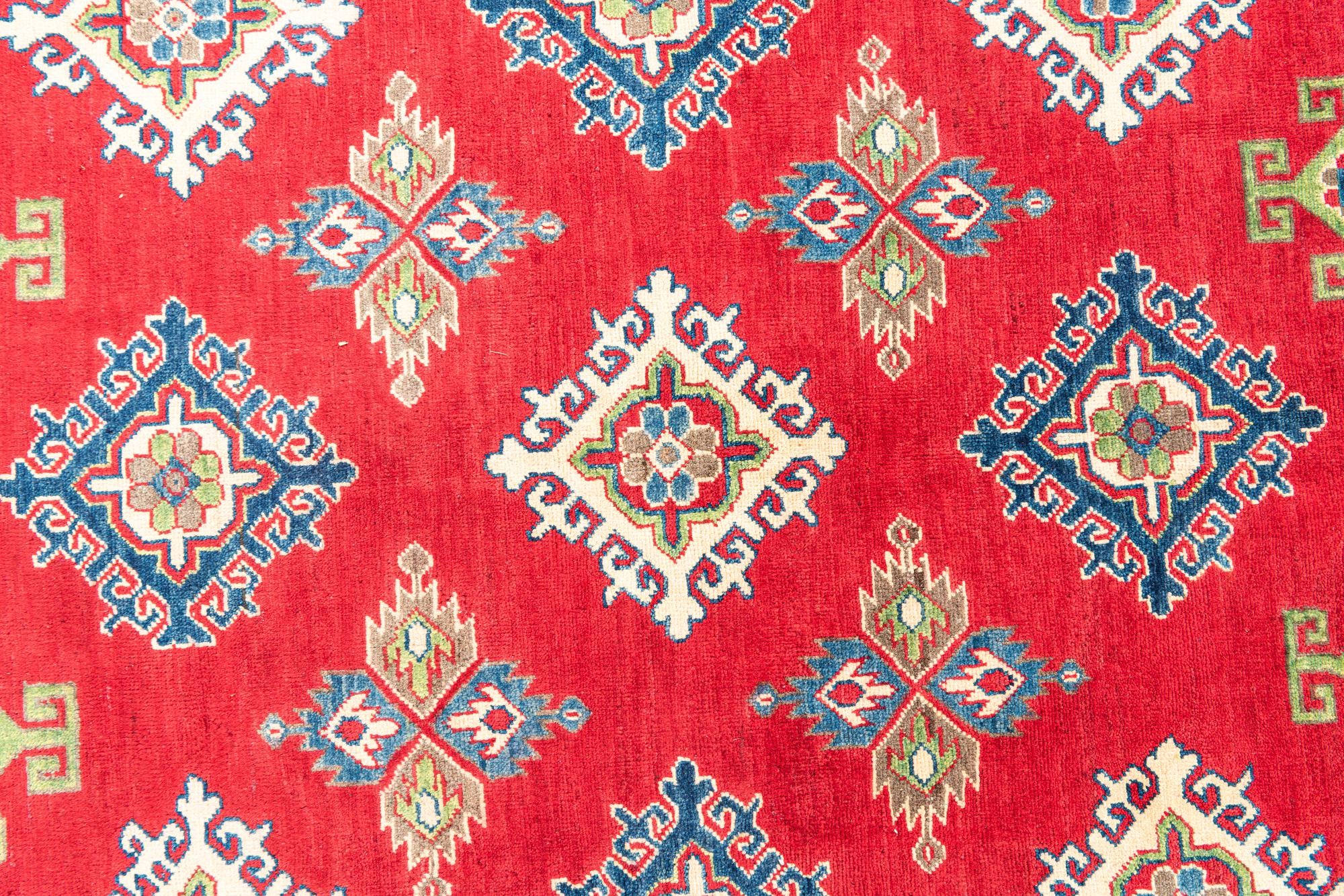 6' 5 x 9' 5 Hand Knotted Kazak Rug