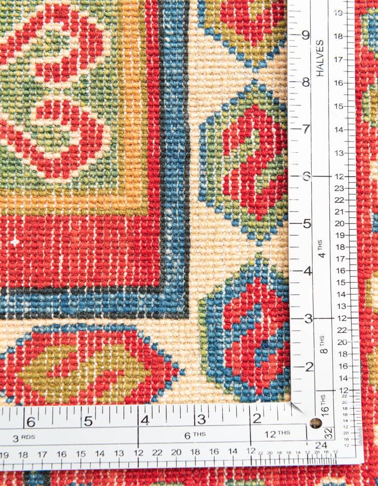 Detail image of 5' 9 x 9' 2  Hand Knotted Kazak Rug