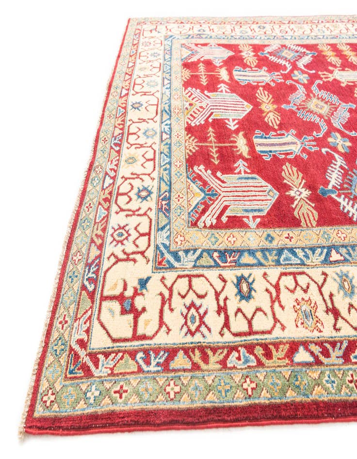 Detail image of 6' x 8' 10  Hand Knotted Kazak Rug