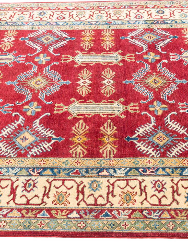 Detail image of 6' x 8' 10  Hand Knotted Kazak Rug