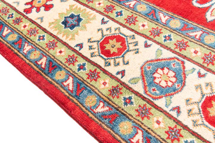 6' 9 x 9' 5 Hand Knotted Kazak Rug