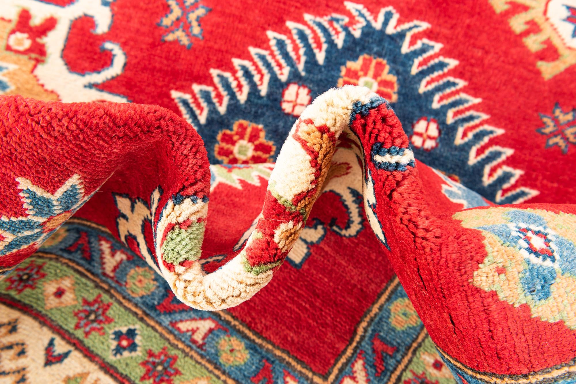 6' 9 x 9' 5 Hand Knotted Kazak Rug