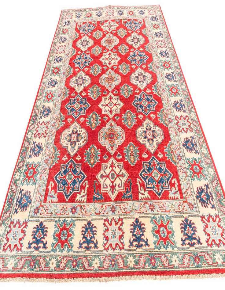 Detail image of 6' 7 x 9' 9  Hand Knotted Kazak Rug