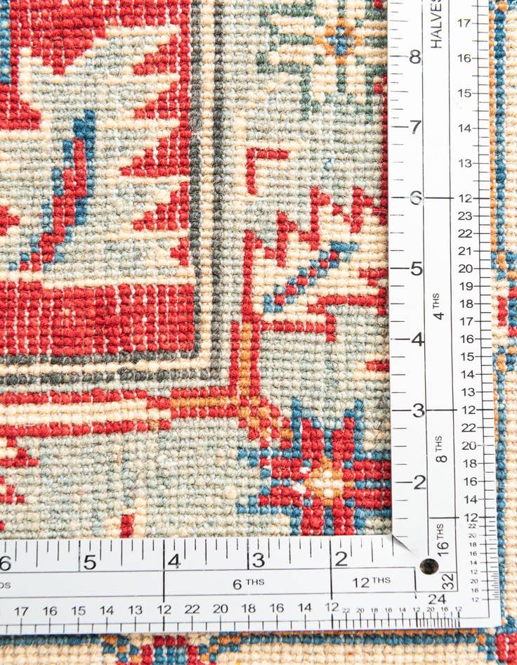 Detail image of 6' 7 x 9' 9  Hand Knotted Kazak Rug