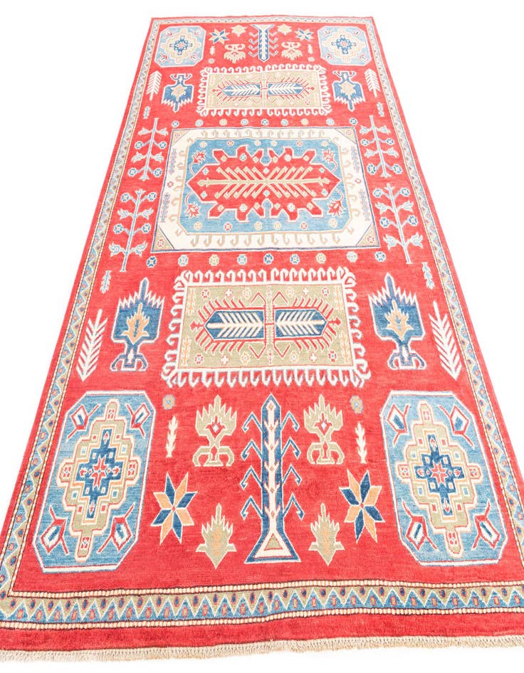 Detail image of 6' 7 x 9' 9  Hand Knotted Kazak Rug