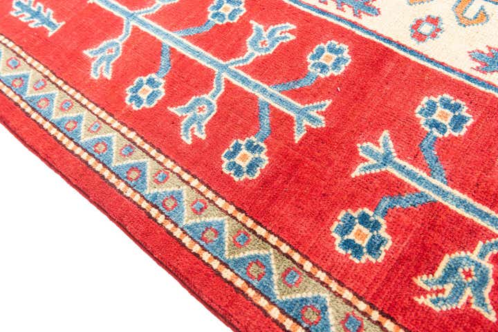 6' 8 x 9' 10 Hand Knotted Kazak Rug