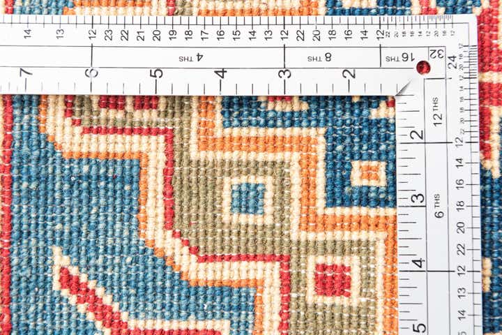 6' 8 x 9' 10 Hand Knotted Kazak Rug